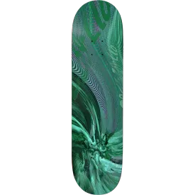 917 Liquify Green Skateboard Deck - 8.18