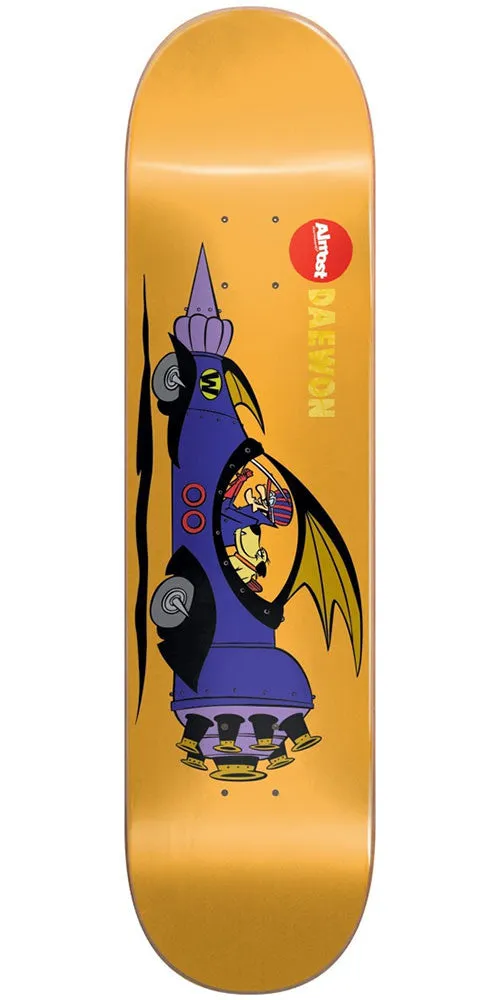 Almost Daewon Song Wacky Races Impact Light Skateboard Deck - Orange - 8.25in