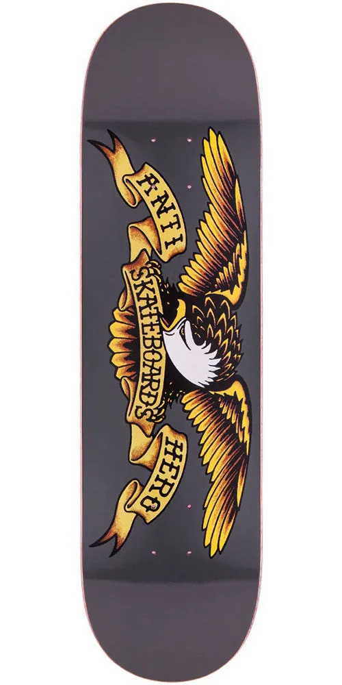 Anti-Hero Classic Eagle Skateboard Deck - Grey - 8.25in x 32in