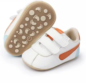 Baby Boys Girls Shoes Infant Sneakers PU Leather Non Slip Rubber Sole Newborn Shoes Toddler First Walker Crib Shoes