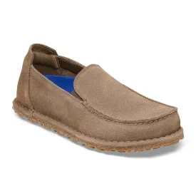 Birkenstock Utti - Gray Taupe - Suede Leather