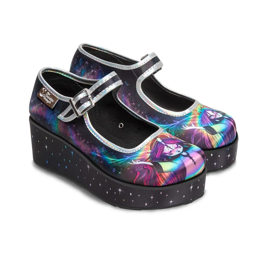 Chocolaticas® Pagan Spirit Women's Mary Jane Platform