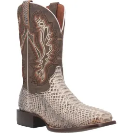 Dan Post Brutus- Mens Snakeskin Leather Cowboy Boots