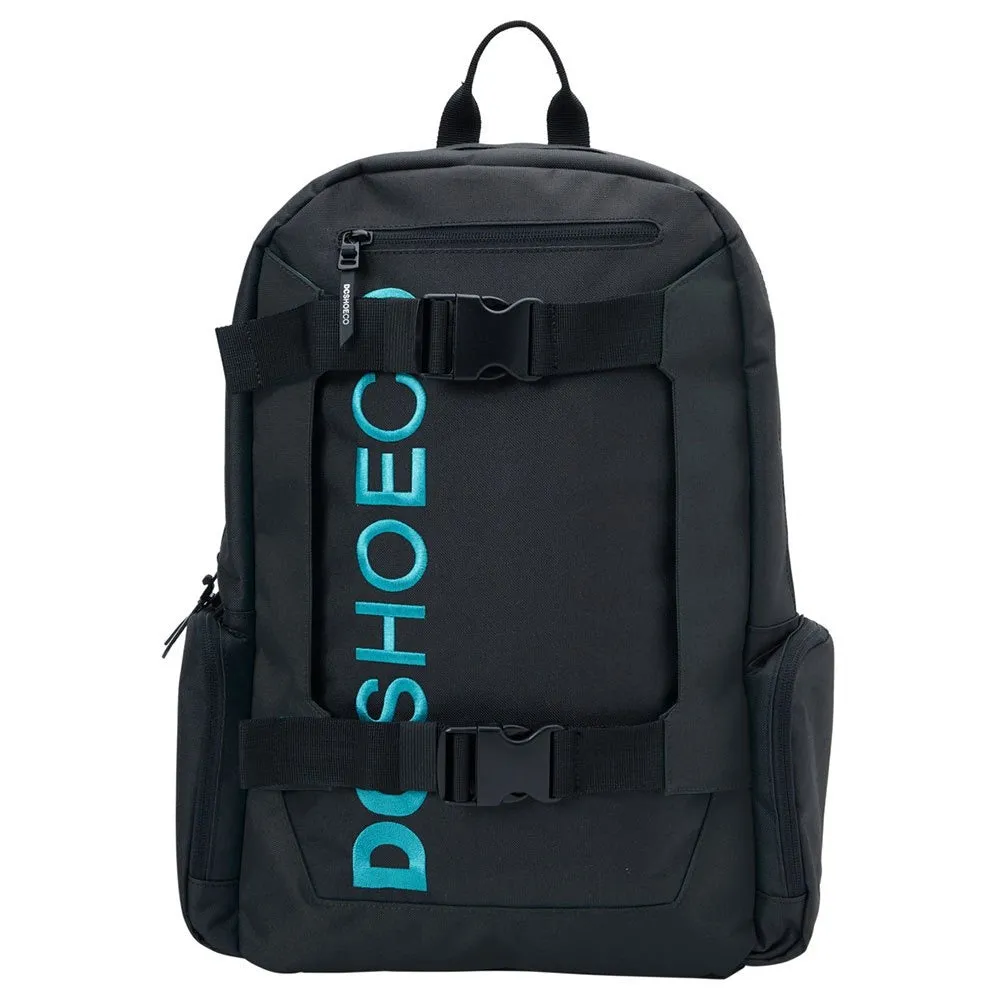 DC SHOES - Chalkers 4 (Black / Teal) Skateboard Backpack