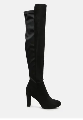 Fauna Knee High Block Heeled Boots