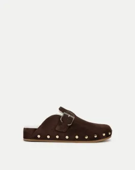 Fern Shearling Clog