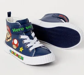 H&M Mario Hi-Top Sneakers