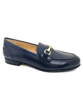 HB Ladies Zoe Snaffle Trim Moccasin Navy