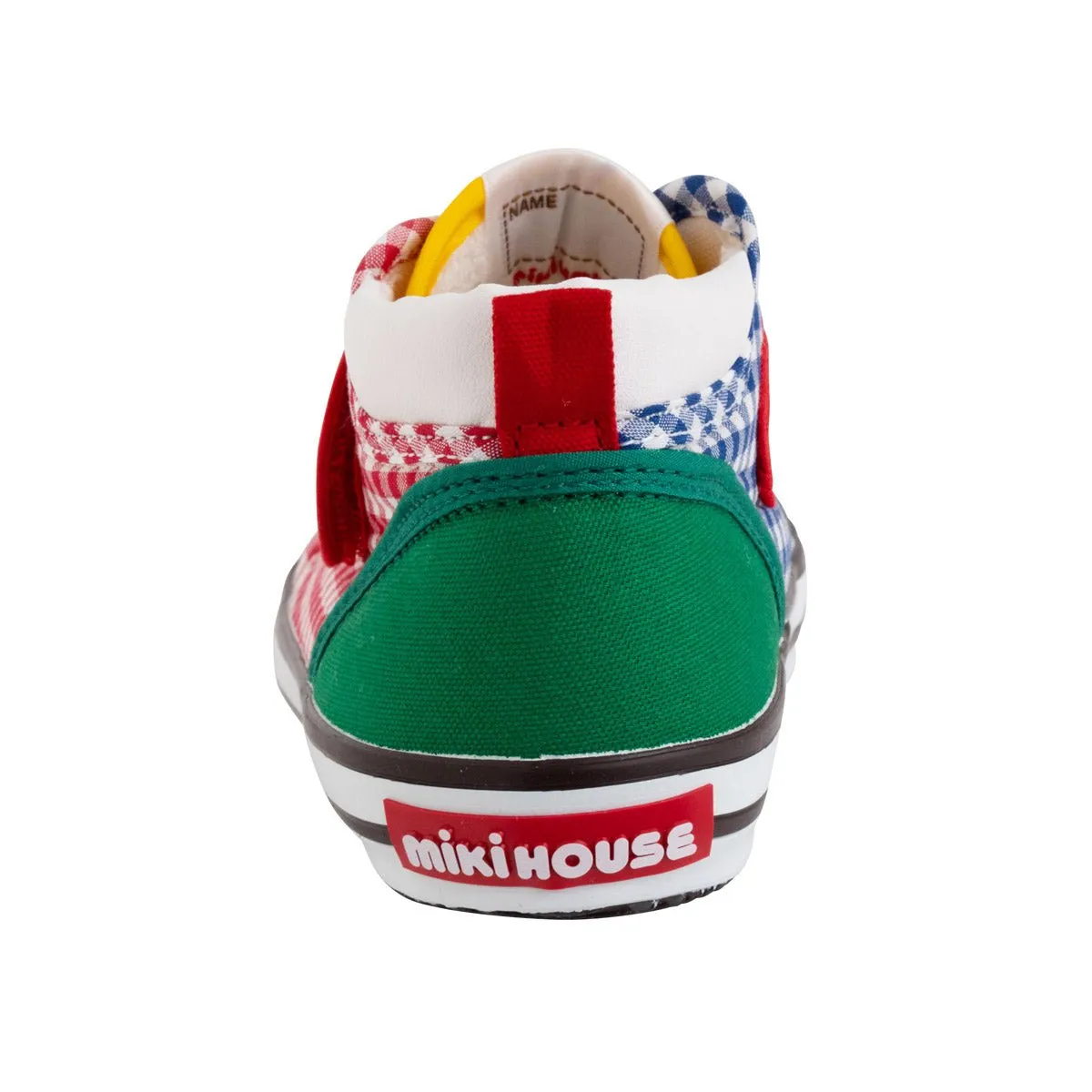 High Top sneaker for Kids -  Patchwork Gingham