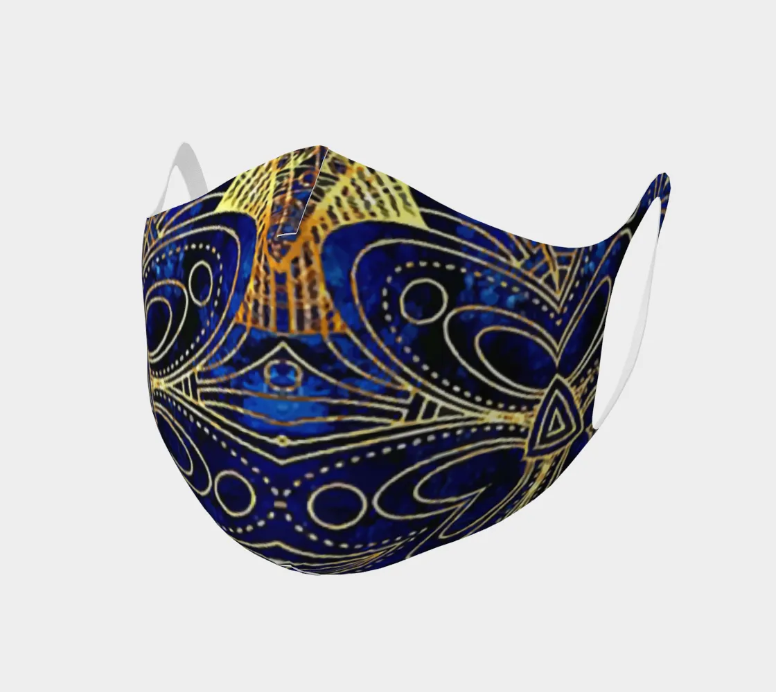 Lapis Gold 23 Poly Knit Mask