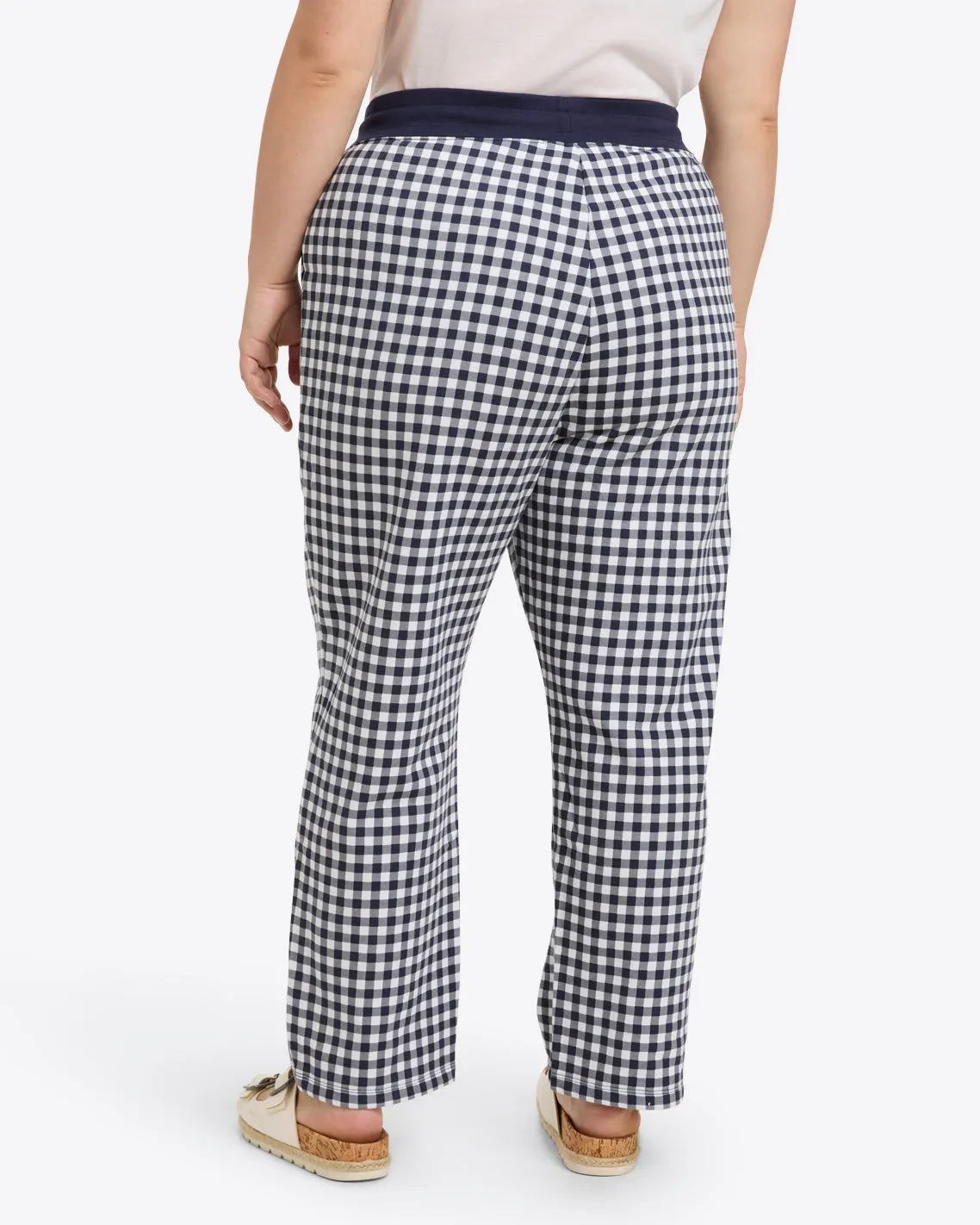 Natalie Sweatpants in Gingham