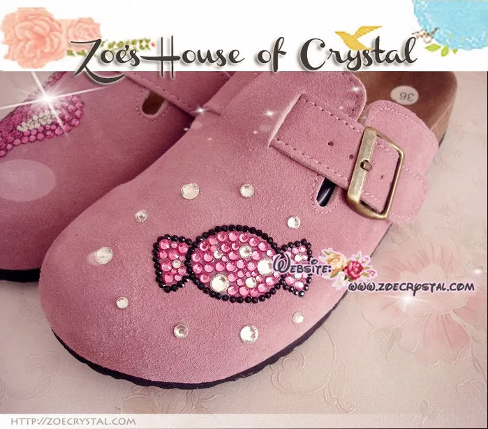 Promtion: 20% off Casual Style Bling and Sparkly Clogs / Sandals with Cute Bunny