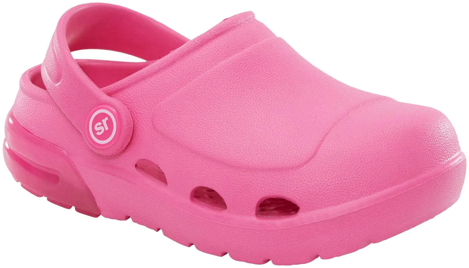 Stride Rite Kids Bray Girls Pink Light-up Water Friendly Clog Sandals (Machine Washable)