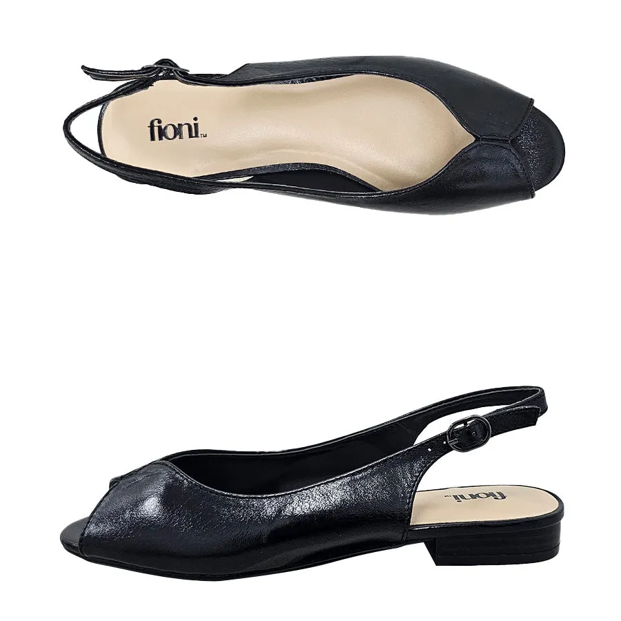 Peep Toe Flat Shoes for Women